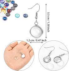 Check spelling or type a new query. Ganci In Filo Metallico Ad Amo Per Realizzare Gioielli Fai Da Te Vassoio 12 Mm Ipoallergenici Rmenoor 40 Set Ganci Per Orecchini Componenti Base Orecchini In Acciaio Inox Con Ganci E Bobina