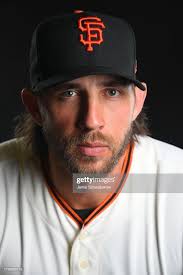 Madison Bumgarner of the San Francisco Giants poses during the Giants...