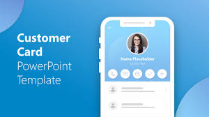 An excellent mobile ui design should have good functions from the user's point of view and be easy to use. Customer Card Ui Powerpoint Template Slidemodel