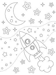 A few boxes of crayons and a variety of coloring and activity pages can help keep kids from getting restless while thanksgiving dinner is cooking. Outer Space Coloring Pages For Kids Fun Free Printable Coloring Pages That Are Out Of This World Printables 30seconds Mom