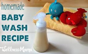 Pour everything in a foaming soap dispenser. Foaming Baby Wash Easy Diy Recipe Wellness Mama