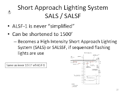 Approach Lighting 1 Approach Lighting System Als The