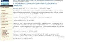 The Gst Act Is Very Complex And Covers Many Sections For Various Situations In This Article We Are Discussing About The P How To Apply Legal Firm Legal Advice
