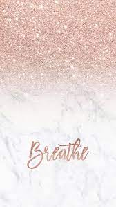 Rose Gold Glitter Ombre White Marble Breathe Typography Iphone Wallpaper Background Rose Gold Wallpaper Iphone Gold Wallpaper Iphone Gold Wallpaper Background