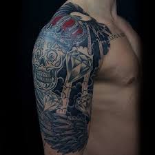 According to tradition, the size of the tattoo represents the age of the deceased. 155 Sugar Skull Tattoo Designs With Meaning Wild Tattoo Art