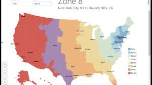 Usps Zone Map Zip Code To City Look Up