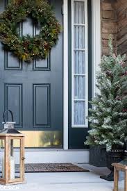 Easy Outdoor Christmas Decorating Ideas For A Tiny Front Porch