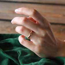 Rose Gold Tungsten Mens Womens Wedding Band Plain High Polished 4mm 6mm Mens Wedding Bands Tungsten Mens Gold Wedding Band Titanium Wedding Band Mens