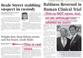 Newspaper article example creative images. Now This Is Fake Health News And It Appears In Major Newspapers Across The U S