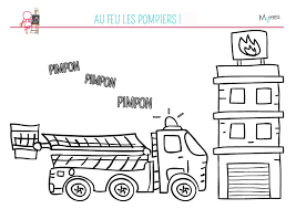 coloriage les pompiers pompier patte patrouille chase joyeux anniversaire