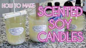 So here's my best advice: How To Make Diy Scented Soy Candles Lemon Bergamot Lavender White Musk Youtube