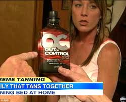 Olive oil and baby oils are great cleansing oils. From A 4 000 Tanning Bed To Baby Oil And Iodine Meet The Mother And Two Daughters Addicted To Sunbathing Daily Mail Online