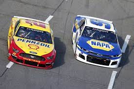 First of all, nascar was to blame. Joey Logano Considered Causing A Caution Late In The Championship Race Racing News In 2021 Joey Logano Nascar Racing News