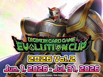 Digimon TCG June Evolution Cup 2026 Vol.2