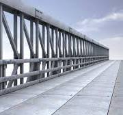 Designed Load HS20-44 Modular Steel Bridge Delta Bridge