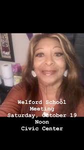Attention everyone! We invite you to join us for an important Welford  School meeting this Saturday, October 19, at noon, taking place at the  Civic Center. Your voice matters, whether you attended ...