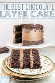 Coke frosting from this chocolate pudding cake can also go onto a warm cake. Best Chocolate Layer Cake With Chocolate Buttercream Frosting Bunsen Burner Bakery