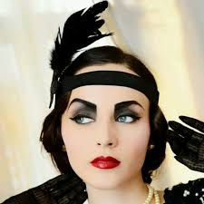 Flapper makeup, gorgeous