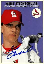 Gene Stechschulte: Pitcher with pinch-hit power