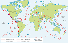 Distribution Of Tectonic Hazards Geography Myp Gcse Dp
