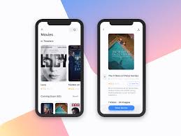 Pin By Q小文 On Mobile Ux Related Design Ios App Design Movie App Mobile App Design