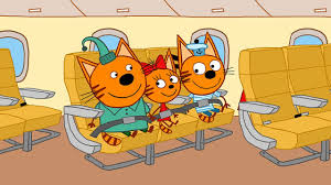 Kid E Cats First Airplane Adventure Episode 28 Cartoons For Kids Youtube