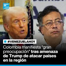 🇺🇸🇨🇴 Crece la tensión entre Washington y América Latina ante las nuevas  amenazas del presidente Donald #Trump. La Cancillería de #Colombia expresó  su rechazo y consternación luego de que el mandatario estadounidense
