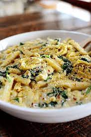 Spinach Artichoke Pasta Pasta Dishes Recipes Italian Recipes