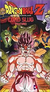 In 2002, funimation bundled lord slug with cooler's revenge and the return of cooler in a new dvd box. Amazon Com Dragon Ball Z Lord Slug Feature Uncut Vhs Doc Harris Christopher Sabat Sean Schemmel Terry Klassen Scott Mcneil Brian Drummond Sonny Strait Stephanie Nadolny Kirby Morrow Don Brown