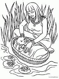 Maybe you would like to learn more about one of these? Baby Moses Coloring Page Coloring Home