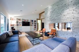 Napoleon, modern flames, amantii, touchstone, dimplex, classic flame, dura flame, real flame and more. Double Sided Fireplace Designs For Your Living Room