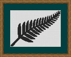 There are a few easy steps to learning how to cross stitch and starting out with a small sampler will make all the difference. Nz Fern Cross Stitch Pattern Unconventional X Stitch