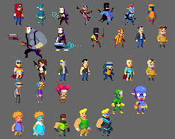 Pin Ot Polzovatelya Zak Zaksoid Na Doske Pixel Art Dizajn Personazhej 8 Bitnoe Iskusstvo Igrovye Arty