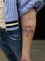 A tattoo with the inscription of mom. Got This Old Cartoon Style Princess Carolyn Tattoo Yesterday Bojackhorseman