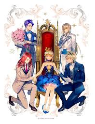 She Has A Reverse Harem And Probably Doesn T Realise It Fate Stay Night Fate Anime Series Fate