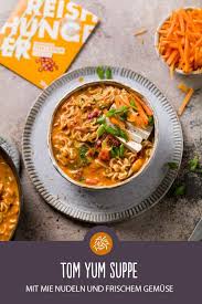 Rezept Fur Tom Yum Suppe Mit Mie Nudeln Und Frischem Gemuse Rezept Mie Nudeln Rezepte Mie Nudeln Rezept