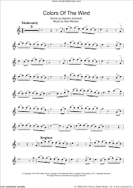 Menken Colors Of The Wind From Pocahontas Sheet Music For Violin Solo Sheet Music Violin Sheet Music Violin Sheet