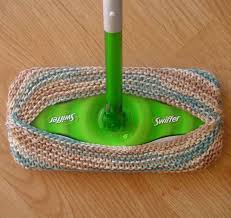 A free crocheted pattern for how to make crocheted dry/wet mop covers using bulky yarn. Free Knitting Pattern For Swiffer Mop Cover Beginner Knitting Patterns Knitting Patterns Free Beginner Knitting For Beginners