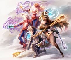 Praying brage and reaching to rank 5, or watching the true ending of bravely default. Edea Lee Fanart Zerochan Anime Image Board