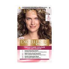 excellence creme 6 natural light brown hair dye