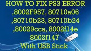 At once it is necessary to specify, that practically in all cases with the given error there are owners of the sewn ps3 if you encounter such an error, then you need to make sure that you entered the correct cid correctly. How To Fix Ps3 Error 8002f957 8002f958 And All Fix Ps3 Error 2017 Youtube