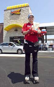 Skating Carhops Send The New Sonic Drive In On A Roll Sonic Drive In Skate Sonic