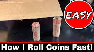 So based on the above math, each quarter weighs.2 ounces. How I Roll Coins Fast Youtube
