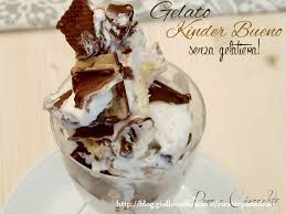 Il gelato al kinder bueno, con la ricetta senza gelatiera, è un dessert sano e genuino, ideale per chi non vuole rinunciare al gusto ma mantenere la linea. Ricette Gelato Kinder Bueno Senza Gelatiera Facilissimo