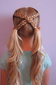 Perfect for those kids who want their hair out of their face but don't want it all up in a braid. Simple Little Girl Hairstyles Easy Hairstyles For Kids Girls Cute Hairstyles For Kids With Short Hair 2019 Little Girl Hairstyles Hair Styles Girl Hair Dos