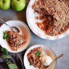 Apple Crumble Pie Recipe With Oats Vegan Gluten Free Friendly Video Recipe Video Apple Crumble Pie Pie Crumble Apple Crumble