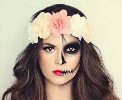 > voir notre tutoriel maquillage. 1001 Idees Maquillage Squelette Mexicain L Art Du Candy Skull
