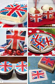 In addition we have a large selection of trivia after dinner games in various british themes such as food, sport and fashion, some lovely union jack baby gifts and a london themed table runner. Union Jack Party Ideas For A Positively Smashing British Theme Party Chickabug British Themed Party British Theme Party British Party