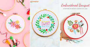 This particular pattern was designed by jess pheonix. 15 Simple Free Floral Embroidery Patterns Designs