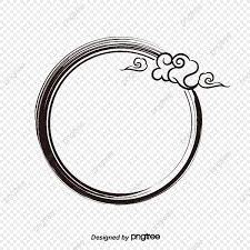 Vector Ink Circle Border Vector Frame Pomo Png And Vector With Transparent Background For Free Download Circle Borders Graphic Design Background Templates Frame Border Design